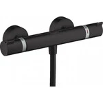 Змішувач для душу із термостатом, чорний матовий Hansgrohe Ecostat 13116670, фото 