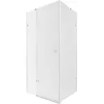 Душова кабіна без піддону 100x80 см Qtap Capricorn CRM1018RC6 (CAPCRM1018RC6, профіль хром, скло прозоре), фото 