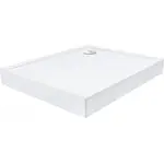 Душова кабіна без піддону 100x80 см Qtap Capricorn CRM1018RC6 (CAPCRM1018RC6, профіль хром, скло прозоре), фото , изображение 2