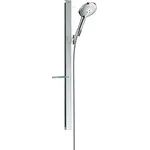 Душевой гарнитур Hansgrohe Raindance Select EcoSmart Chrome 27649000 (с полкой), фото 