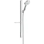 Душевой гарнитур Hansgrohe Raindance Select S White/Chrome 27648400 (белый/хром, с полкой), фото 