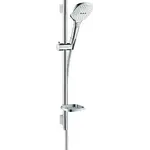 Душевой гарнитур Hansgrohe Raindance Select E EcoSmart White/Chrome 26622400 (белый/хром, с мыльницей), фото 