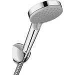 Лейка для душа Hansgrohe Vernis Blend EcoSmart Chrome 26278000 (двухрежимная, с шлангом и держателем), фото 