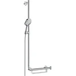 Штанга для душа Hansgrohe Raindance Select S Chrome 26325000 (с полочкой, левосторонняя), фото 