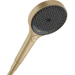 Лійка для душу Hansgrohe Rainfinity 130 EcoSmart Brushed Bronze 26865140 (брашована бронза, трирежимна), фото 