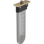 Шланг прихованого монтажу Hansgrohe SBox Square Brushed Bronze 28010140 (брашований бронзовий), Колір виробника: брашована бронза, фото 