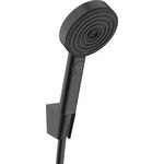Змішувач для душу із термостатом, чорний матовий Hansgrohe Ecostat 13116670, фото , изображение 5