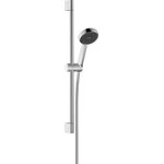 Душовий гарнітур Hansgrohe Activera S 1jet Matt Black 28041670 (чорний матовий), Колір виробника: чорний матовий, фото 