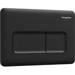 Кнопка смыва Hansgrohe iFrame Original Q Matt Black 66001670 (черная матовая), Цвет производителя: черный матовый, фото 