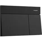 Кнопка смыва Hansgrohe iFrame Element E Matt Black 66003670 (черная матовая), Цвет производителя: черный матовый, фото 
