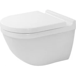 Подвесной унитаз без сиденья Duravit Starck 3 2527090000, фото 