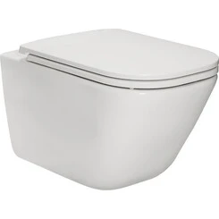 Унитаз подвесной с сиденьем Slim с микролифтом Roca Gap A34H470000, фото 