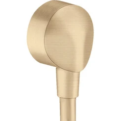 Шланговое подсоединение, шлифованная бронза Hansgrohe Fixfit 27454140, фото 