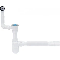 Сифон для кухонной мойки Lidz LK12 (60 08 E004 00), фото 