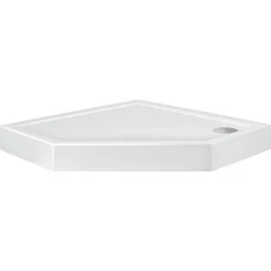 Душовий піддон Qtap Diamond 309912 (DIAMOND309912, 90x90 см, із сифоном), фото 