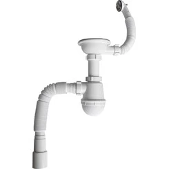 Сифон для кухонной мойки Lidz LK14, фото 