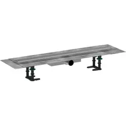 Трап для душа Hansgrohe RainDrain Compact Brushed Stainless Steel 56164800 (700 мм, брашированная нержавеющая сталь), фото 