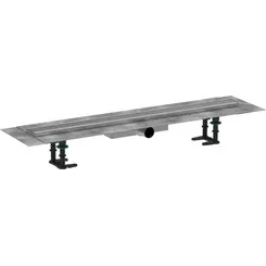 Трап для душа Hansgrohe RainDrain Compact Brushed Stainless Steel 56166800 (800 мм, брашированная нержавеющая сталь), фото 