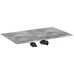 Трап для душа Hansgrohe RainDrain Allround Brushed Stainless Steel 56190800 (1200 мм, брашированная нержавеющая сталь), фото 