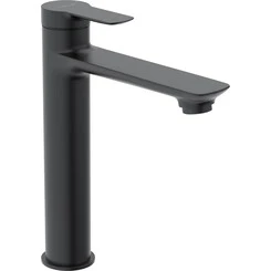 Смеситель для умывальника Volle Libra Black Matt 1521.010204 (черный матовый, высокий), фото 