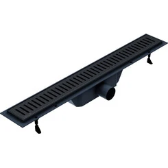 Душевой трап Volle Master Linea Black Matt 9000.200604 (60 см, черный матовый), Цвет производителя: черный матовый, Доступные размеры: 60, фото 