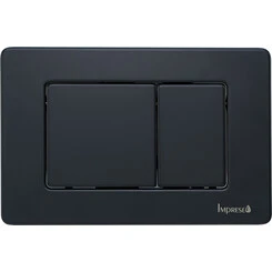 Панель змиву Imprese i-Frame i7112 Black Matt i7112SB (чорна матова), фото 
