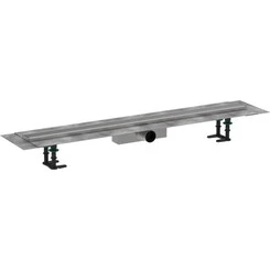 Душевой трап Hansgrohe Raindrain Compact Stainless steel 56182800 (100 см, нержавейка), фото 