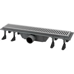 Линейный трап Koller Pool Aqua AQL0500 (50 см, с решеткой Line), Цвет производителя: хром, Доступные размеры: 50, фото 