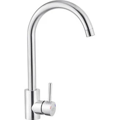 Смеситель для кухни Kroner KRP Edelstahl Klassisch ESG035 (нержавейка), Цвет производителя: нержавейка, фото 