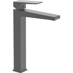 Змішувач для умивальника Imprese Violik Black Matt f03510810AB (чорний матовий, високий), Колір виробника: чорний матовий, фото 