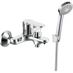 Змішувач для ванни RJ Venus Chrome RJFA092-02CH (з лійкою та шлангом), фото 