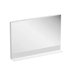Дзеркало для ванної кімнати Ravak Formy 120 X000001045 (120x71 см, біле, з полицею), Доступні розміри: 120 x 71, Колір виробника: білий, фото 