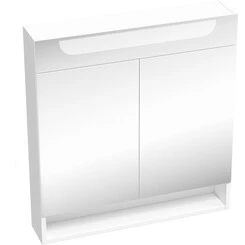 Дзеркальна шафа Ravak MC Classic II 70 X000001470 (70x76 см, біла глянсова, розпашна, з LED-підсвічуванням), Доступні розміри: 70 x 76, фото 