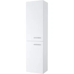 Пенал у ванну Ravak Chrome II SB 390 L X000000542 (39 см, білий/хром, лівий, підвісний), Доступні розміри: 39 x 150 L, Колір виробника: білий, хром, фото 