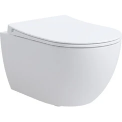 Безободковый подвесной унитаз Devit Do It Vortex Flush 4010511 (воронкообразный, с сиденьем), фото 