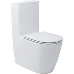 Безободковый унитаз-компакт Devit Do It Vortex Flush 3010510 (воронкообразный, с сиденьем), фото 