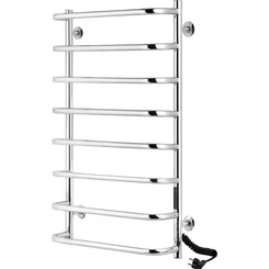 Електрична рушникосушарка Kroner KRP Stil STL-ER90x50-8 (500x900, права, сенсорна), Доступні розміри: 500 x 900, Підключення рушникосушарки: праве, фото 