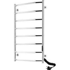 Електрична рушникосушарка Kroner KRP Diva DV-ER90x50-8 (500x900, права, сенсорна), Доступні розміри: 500 x 900, Підключення рушникосушарки: праве, фото 