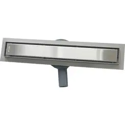 Душевой трап VBI Fort 80 Chrome VBI-060108CH (80 см, нержавейка), Цвет производителя: нержавейка, Доступные размеры: 80, фото 