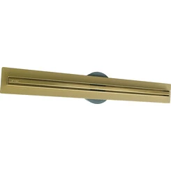 Душевой трап VBI Fort Slim 60 Brushed Gold VBI-060206BG (60 см, брашированное золото), Цвет производителя: брашированное золото (матовое), Доступные размеры: 60, фото 