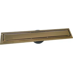 Душевой трап VBI Fort 60 Gold VBI-060106GL (60 см, золото), Цвет производителя: золото, Доступные размеры: 60, фото 