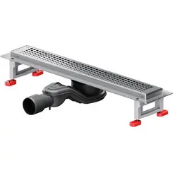 Душевой трап Am.Pm MasterFlow Cut Gradient W01SC-P11-070-01SB (70 см, нержавейка), Цвет производителя: нержавейка, Доступные размеры: 70, фото 
