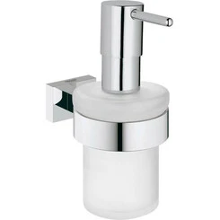 Дозатор жидкого мыла с держателем Grohe Essentials 40756001, фото 