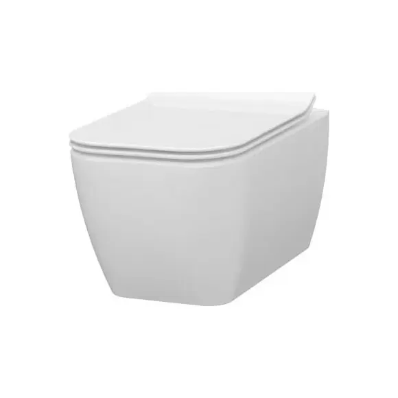 Сиденье для унитаза Soft Close Ultra Slim Idevit Halley 53-02-06-009, фото 3