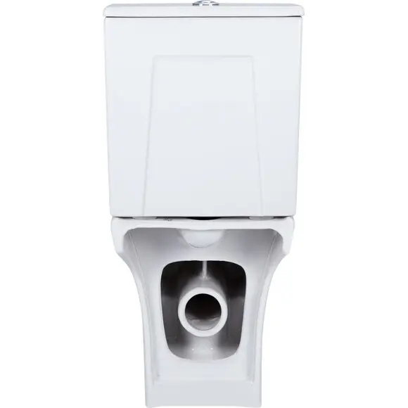 Безобідковий унітаз-компакт Qtap Presto QT24221217AW (з сидінням), фото , изображение 9