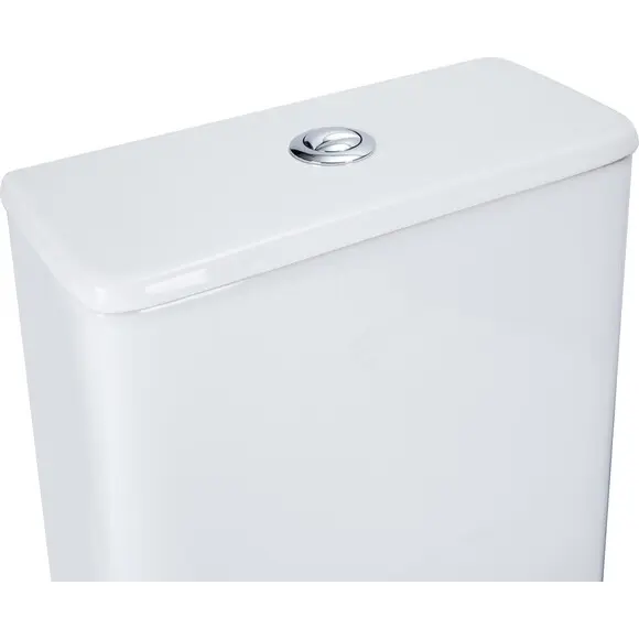 Безобідковий унітаз-компакт Qtap Presto QT24221217AW (з сидінням), фото , изображение 10