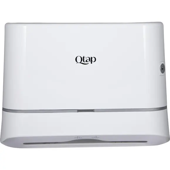 Тримач для паперових рушників Qtap Drzak na Rucniky DR600WP (QTDR600WP, білий глянсовий, настінний), фото , изображение 2