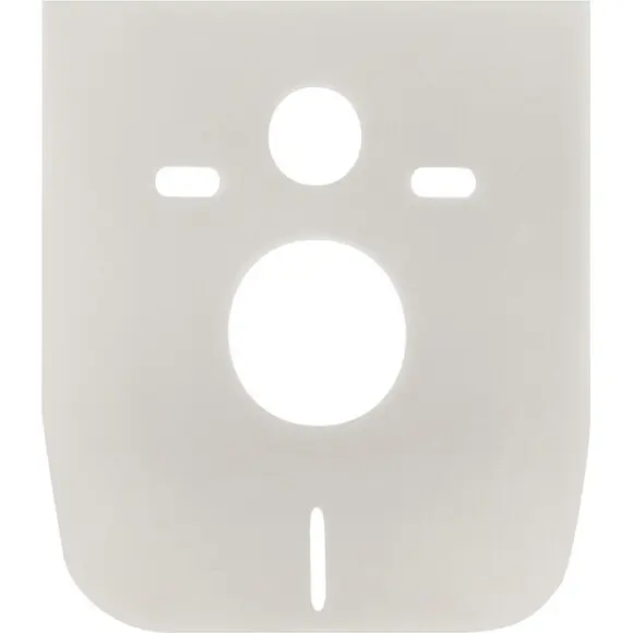 Унитаз подвесной Qtap Crow QT05335170W с инсталляцией Qtap Nest QT0133M425 и клавишей смыва M08V1384W (QT05335170W0133M425M08V1384W, с сиденьем и звукоизоляционной прокладкой), фото 9