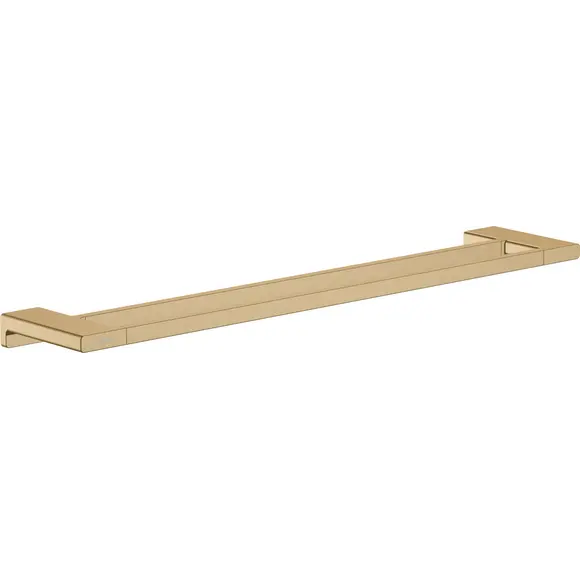 Рушникотримач Hansgrohe AddStoris Brushed Bronze 41743140 (брашований бронзовий, подвійний), Колір виробника: брашована бронза, фото 