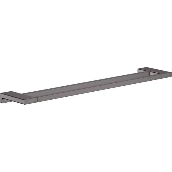 Рушникотримач Hansgrohe AddStoris Brushed Black Chrome 41743340 (брашований чорний хром, подвійний), Колір виробника: брашований чорний хром, фото 